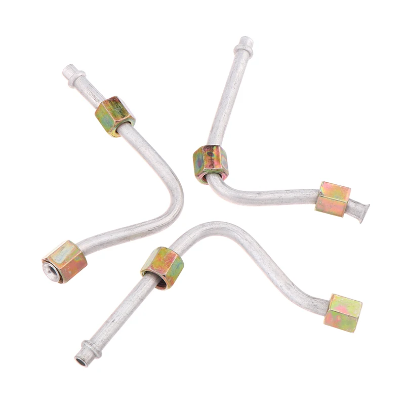 1\5pcs Aluminum Exhaust Pipe 7 Shaped Exhaust Tube Air Compressor Maintenance Improved Performance Sleek Silver Tone