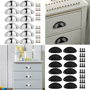 Mutfak dolabı, dolap, kapı, çekmece, kabuk seti, yarım ay için retro için kulplar ve metal kulplar-6 adet; 12 adet Bir kepçenin sapına 8 çekirdekli satışlar-no. 1