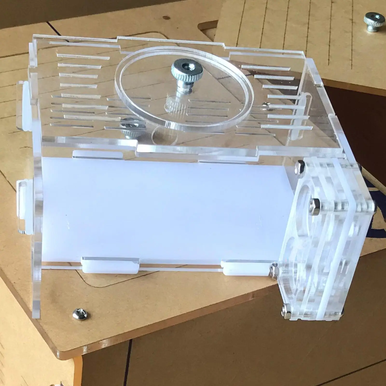 

DIY ANT Farm ANT Vivarium Clear Emmet Nest Place Easy to Install Anthill Queen ANT Home for Scientific Observation Home