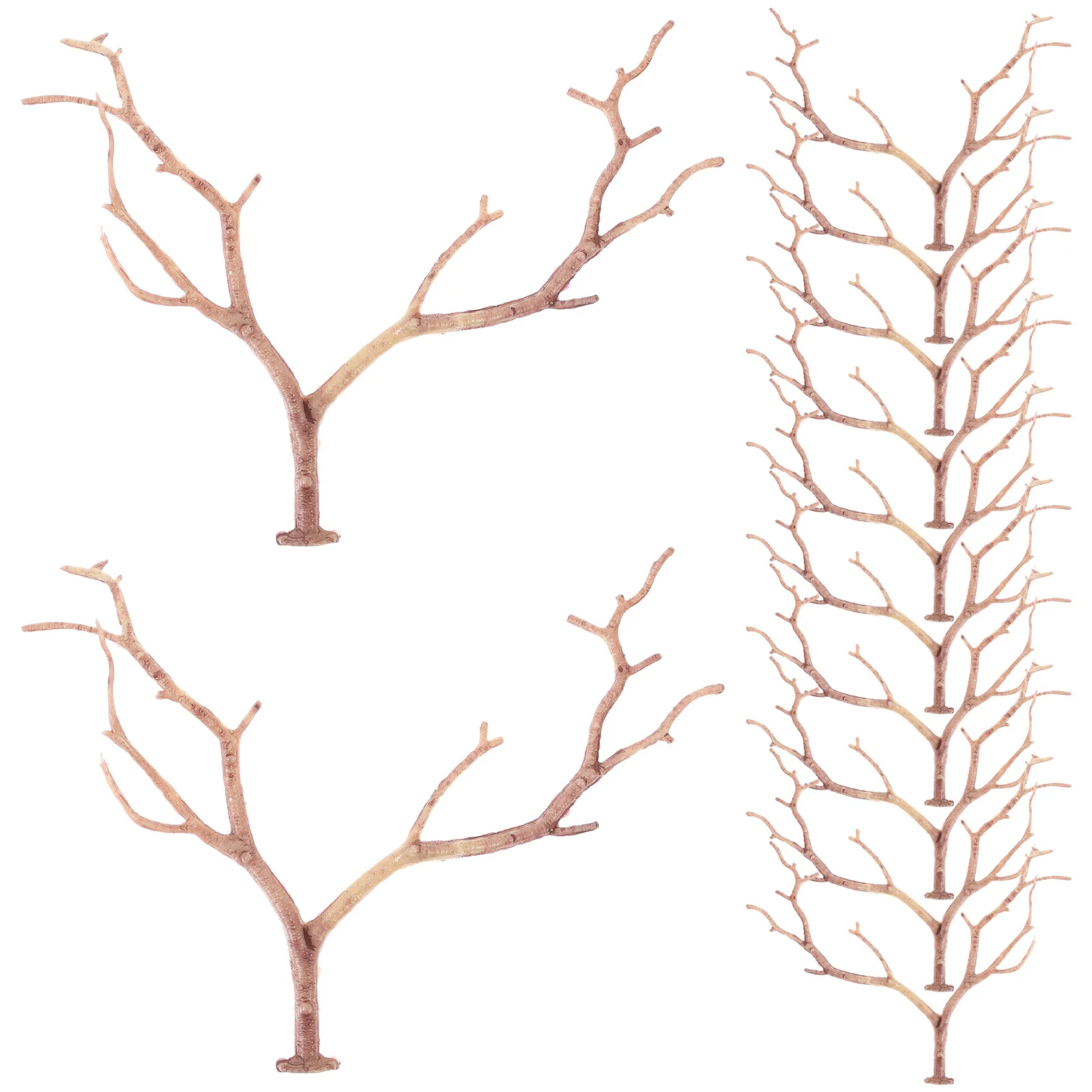 

12Pcs Artificial Antler Shaped Branches Small Decorative Plant Twigs for Vase Filling DIY Flower Arrangement Home Decor