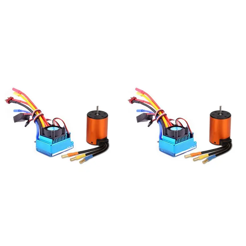 ABUM-2X Brushless Upgrade Kit Motor ESC Set For Wltoys 144001 A959-B A979-B RC Car Spare Parts