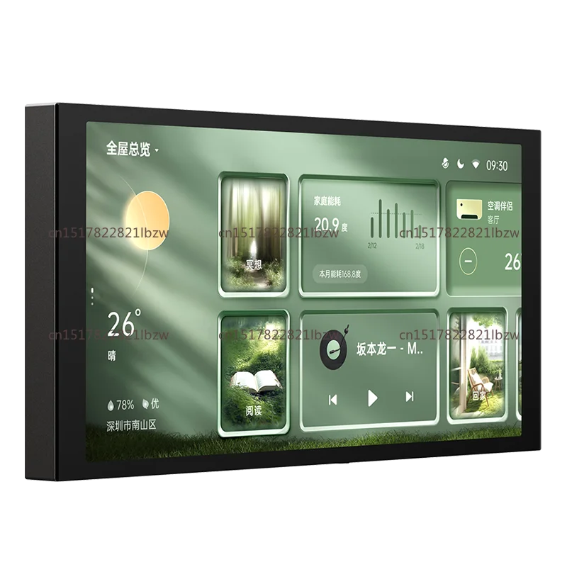 Smart Home Controller, POE Android Tablet 13 LED Lights, Supports Zigbee Tuya Alexa Google