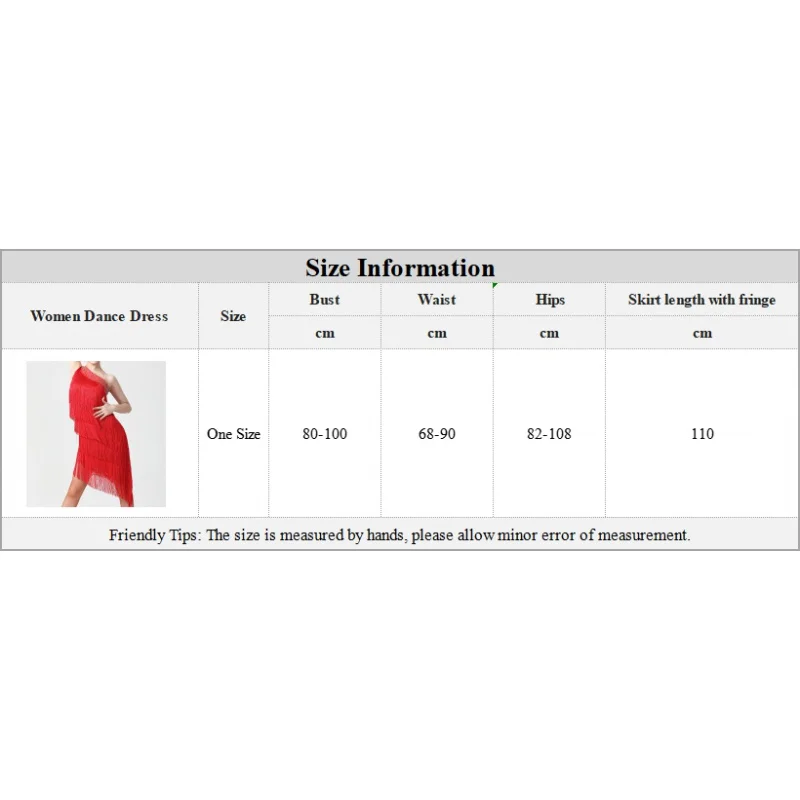 فستان أنيق أنيق بكتف واحد للرقص اللاتينية للسيدات فستان مثير بأشكال الشرابة والهامشية يصلح للرقص والكوكتيل والحفلات الموسيقية