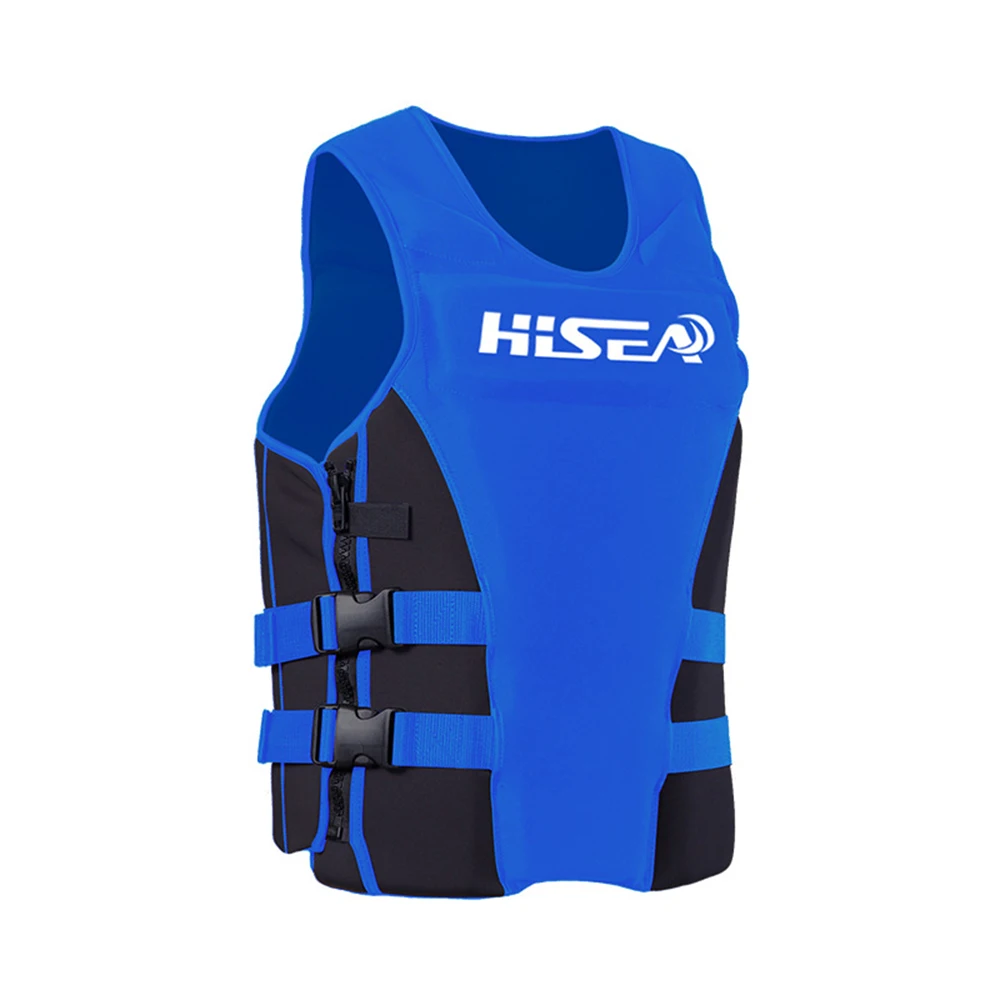 

Hisea Life Jacket Super Buoyancy Neoprene Life Jacket for Surf Raft Kayak Fishing Water Sport Swimming Rescue Life Vest