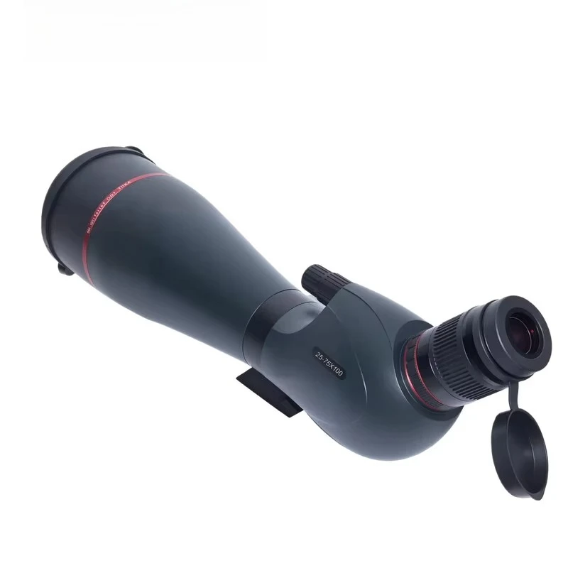 

HUILE Eco-friendly Materials High-definition Monocular Bird-watching Telescope 75 Times Field Observation Animals HD25-75X100-W