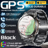 2025 New T-Rex 3 Ultra GPS Military Swim Smart Watch 10ATM Waterproof Built-in Dual-band GNSS Compass Sports HD Smartwatch Men