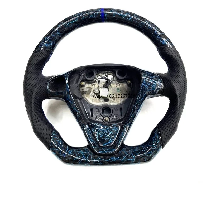 

Carbon Fiber Steering Wheel for Fiesta MK6 MK7 Focus ST Mondeo Mustang Escort Custom Textures Available