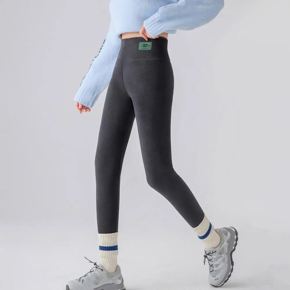 เลกกิ้งเอวสูง เลกกิ้งทรงสลิมเอวสูงสำหรับฤดูหนาว เลกกิ้งเอวสูงสำหรับผู้หญิงสำหรับฤดูหนาว เหมาะสำหรับวันที่อากาศหนาว