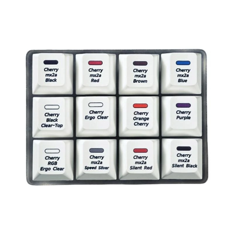 

Тестер переключения клавиатуры Cherrys MX Сэмплер Cherrys MX Точное ощущение нажатия ABS Base Аксессуары для энтузиастов