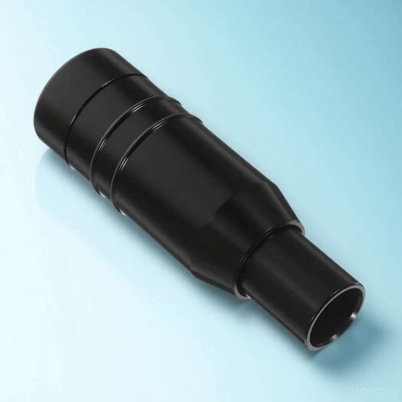 

Universal Aluminum Alloy Automatic Transmission Gear Stick Knob Cover Spiral Apron Style Comfortable Grip Chrome Finish Fits