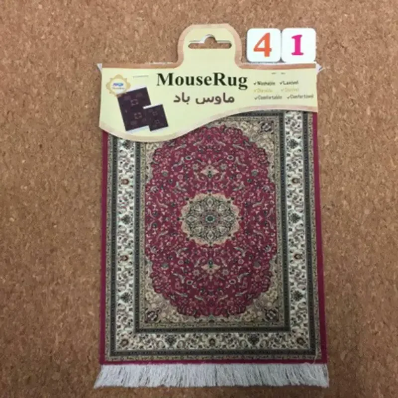 Best-selling Tassel Mouse Pad Persian Carpet Rubber Mat Non-Slip Table Mat Coffee Mat Arabic Style Mouse Pad Computer PC