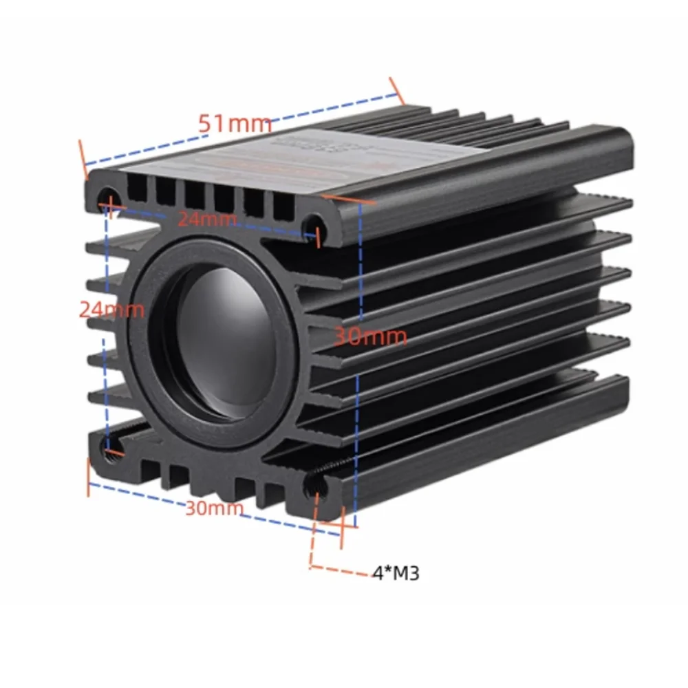 

520nm Green Coarse light Module 200/300, 500mw stage light Module