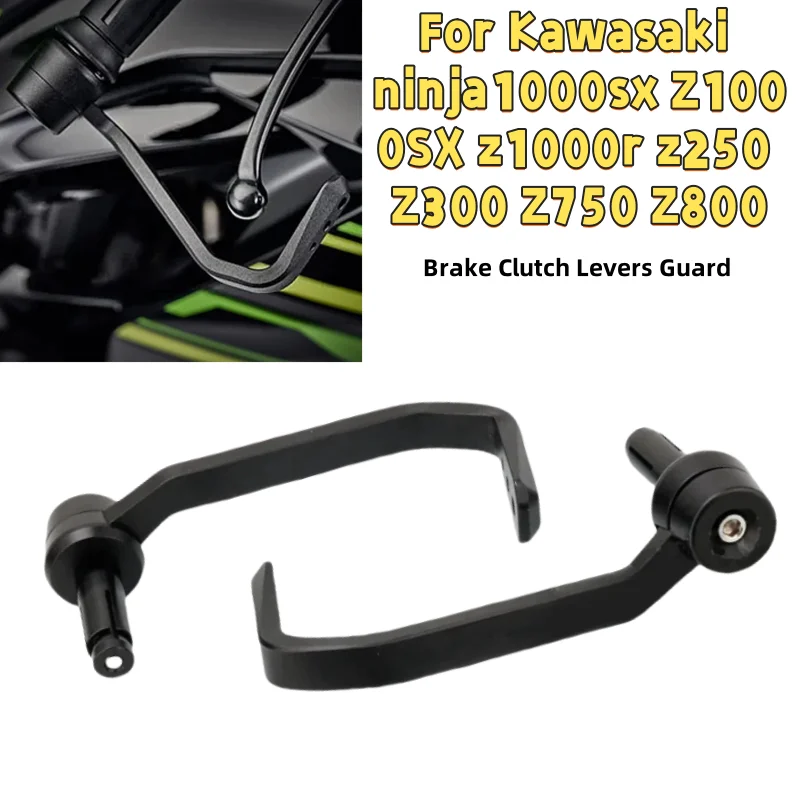 For Kawasaki ninja1000sx Z1000SX z1000r z250 Z300 Z750 Z800 motorcycle handle grips handlebar brake clutch lever protector guard