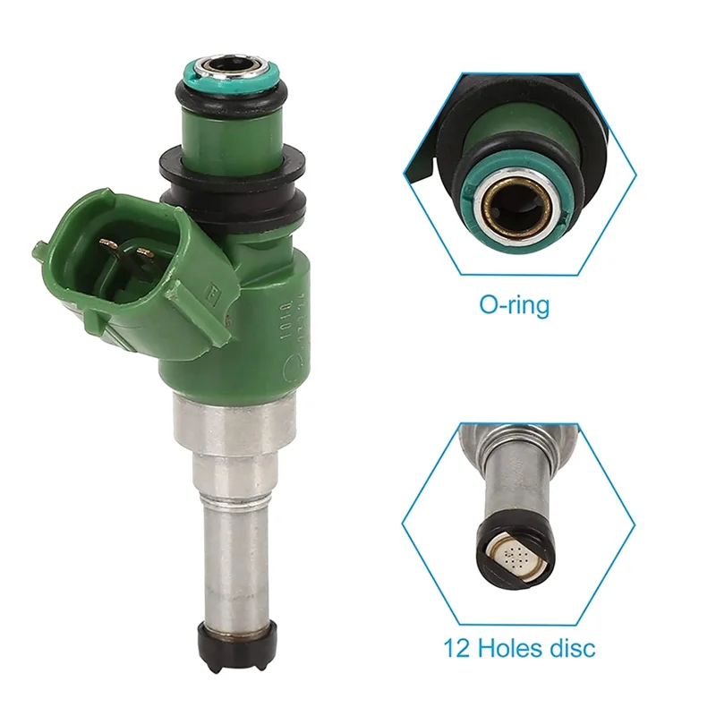 

BT-4 Piece Fuel Injector Nozzle 3B4-13761-00-00 3B4137610000 Plastic+Metal Automotive Supplies For ATV Grizzly 450 550 70