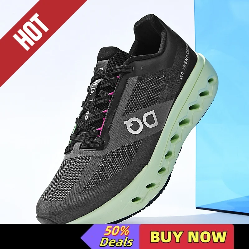 

Running Shoes Men Marathon Sneakers Air Cushion Breathable Lightweight Women Comfortable Athletic Sports Outdoor Walking Shoes