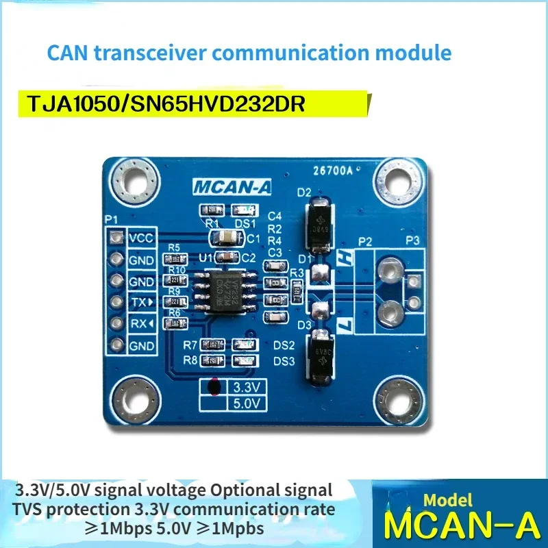 CAN Bus Transceiver Module Communication 5.0V/3.3V Optional