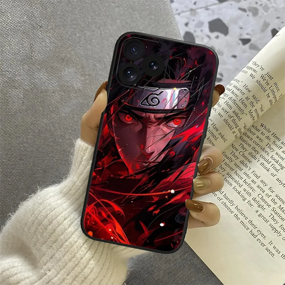 Bilibili Hot Anime Narutos Sharingan Phone Case For iPhone 8 11 12 13 14 15 Mini X XR XS PRO MAX Plus Shell