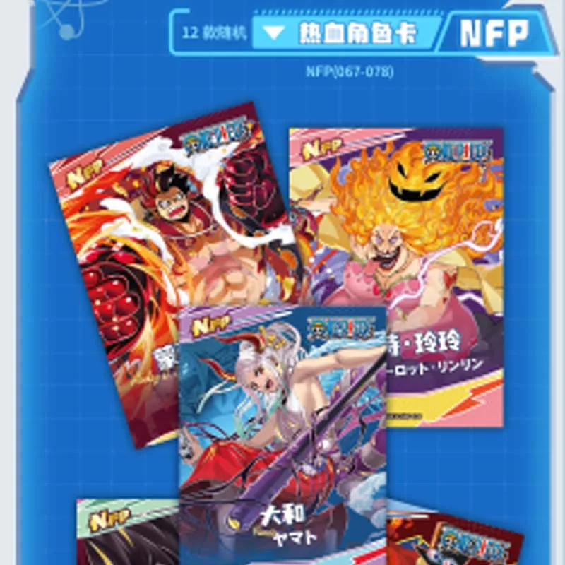 Newest Wholesale Lucky Card One Piece Collection Card 8 Bullet Luffy Boa Nami Booster Box Trading CCG TCG Hobby Gift