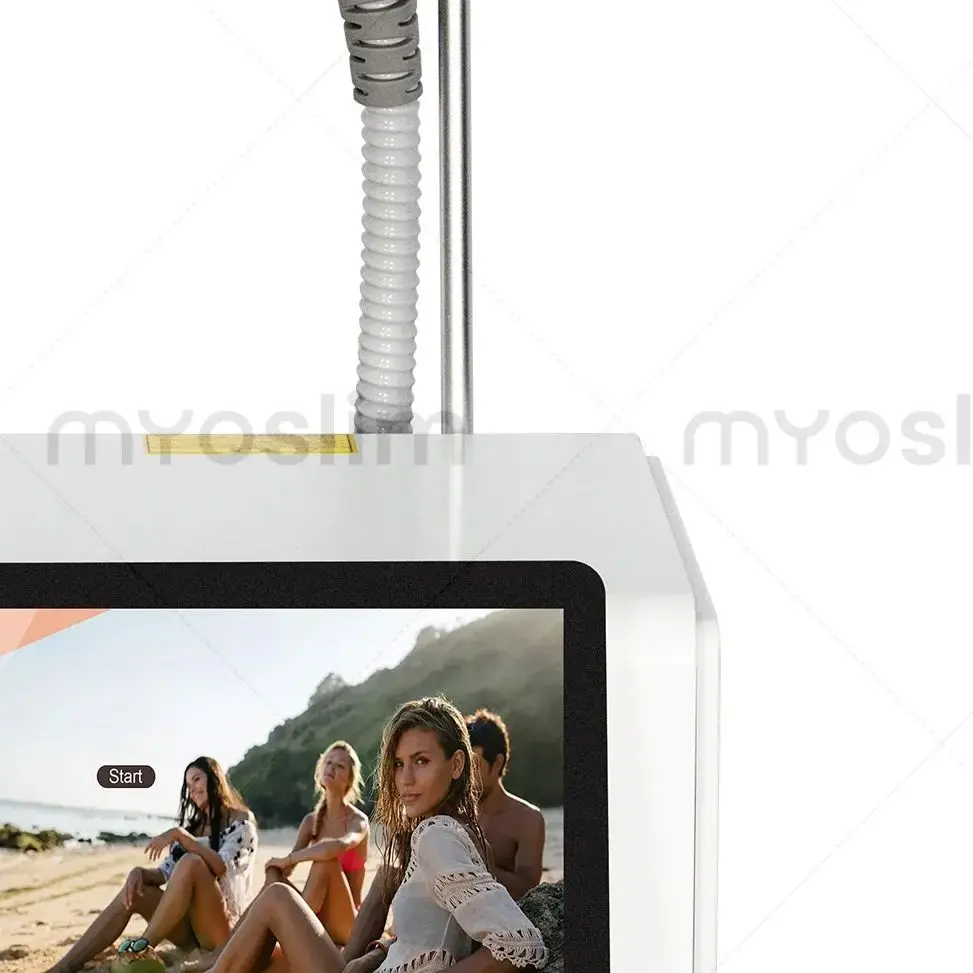 

Диодный лазер 808 нм, 4000 Вт, 10 бар, аппарат для безболезненного удаления волос, 3 длины волны: 755, 1064, 808, для всего тела