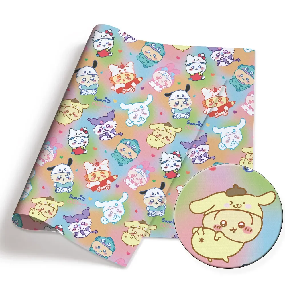 Cartoon Fabric Hot DIY140*50cm Handmade Sewing Patchwork Quilting Baby Dress Home Sheet Printed Fabric Fabric Sewing Kids