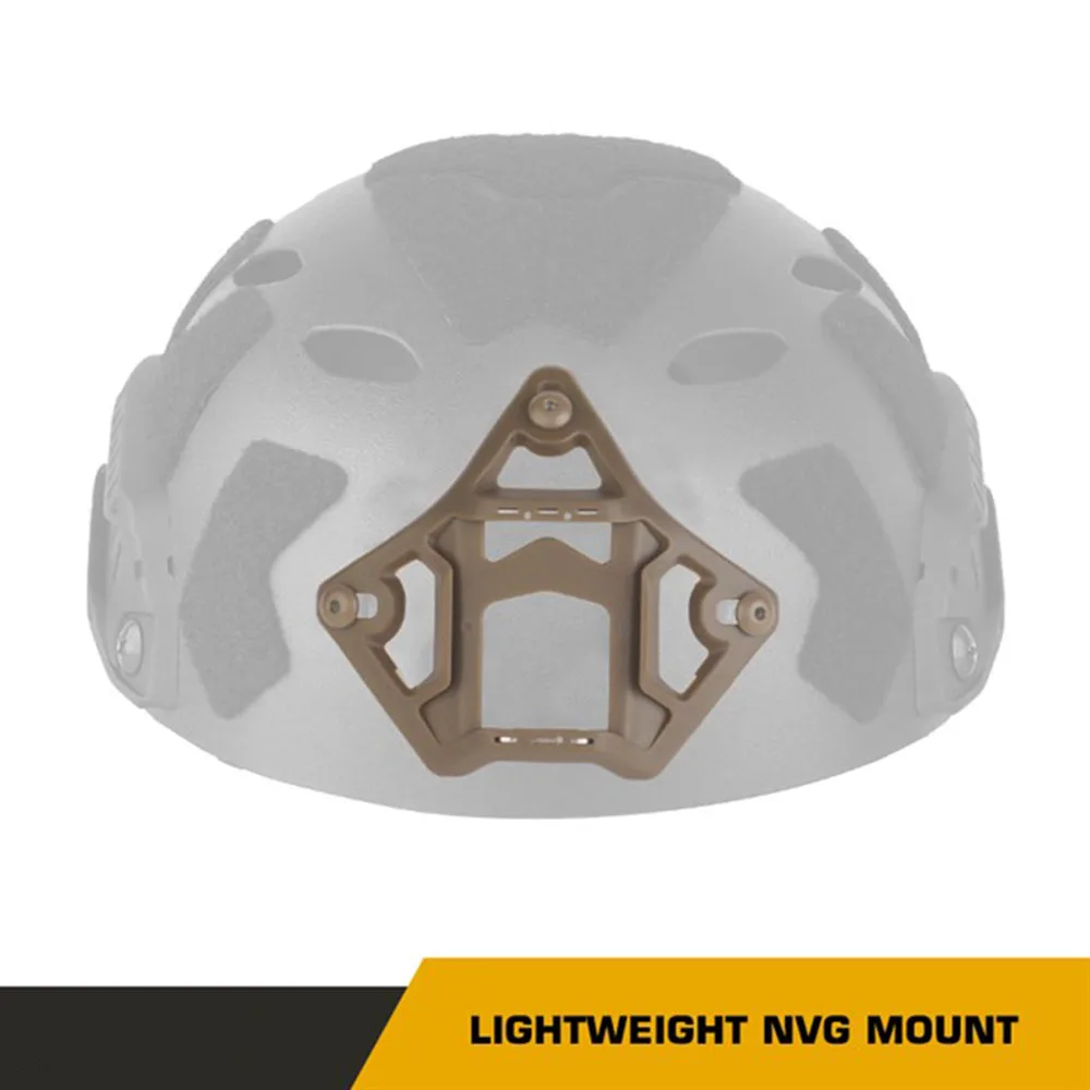 Lightweight NVG Mount Accessories Tactical Fast Helmet Bracket (3 holes) for Night Vision Device