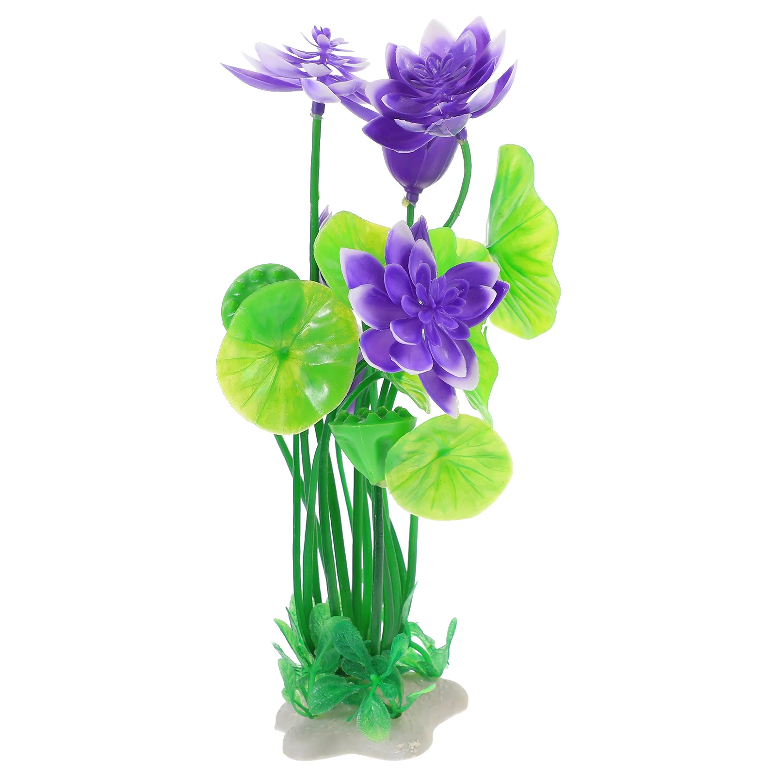 

Delicate Fake Lotus Flower Aquarium Decoration Realistic Fish Tank Supplies Fish Tank Decoration Aquarium Flower