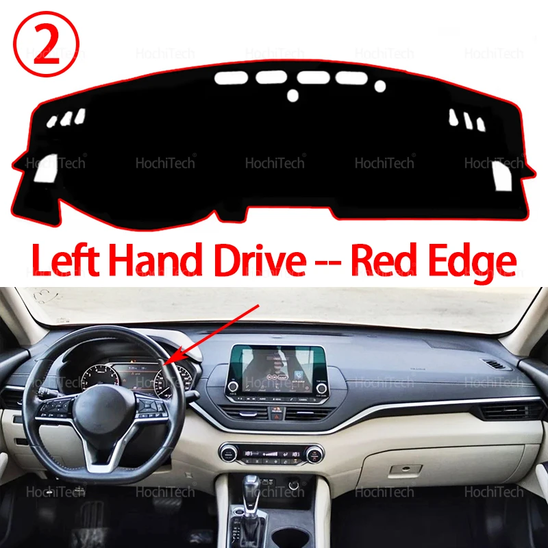 For Nissan Altima L34 2019 2020 2021 2022 2023 Accessories Dash Board Sunshade Carpet Dashboard Cover Protective Pad view 3