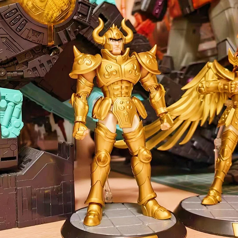 

Original Blokees Saint Seiya Taurus Aldebaran Action Figure Champion Class Toy Assembly Model Kit Model Collection Doll Gift