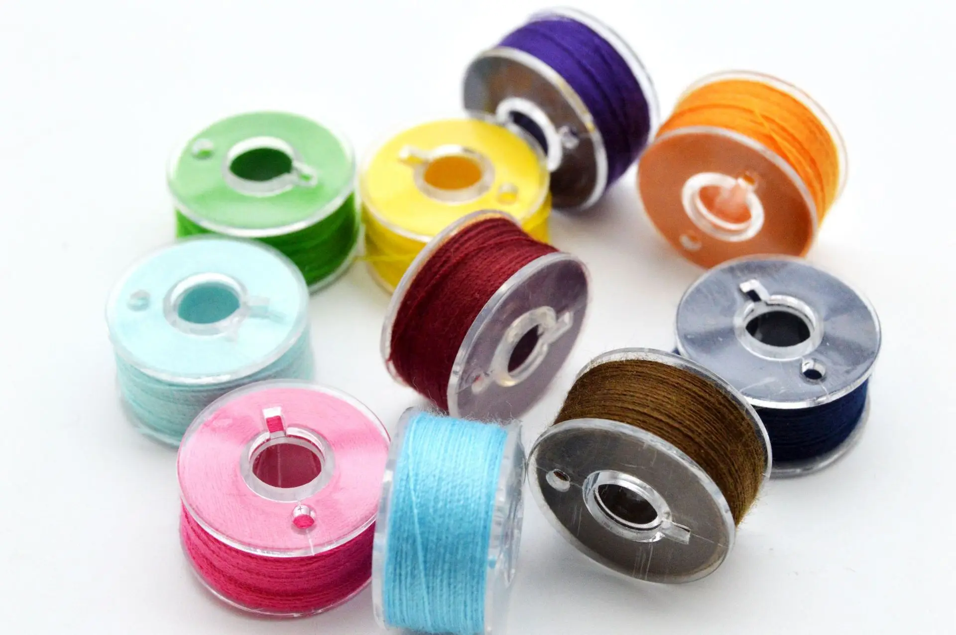 Household sewing machine 25/36/50 color bobbin thread cassette thread bobbin thread set wholesale bobbin thread storage