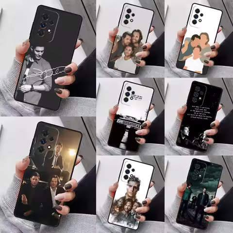 TV series Supernatural Poster Phone Case For Samsung S23 S21 S20 FE S24 S22 Ultra Note20 S10 S9 S8 Plus A40 A52 A12 A13 A53