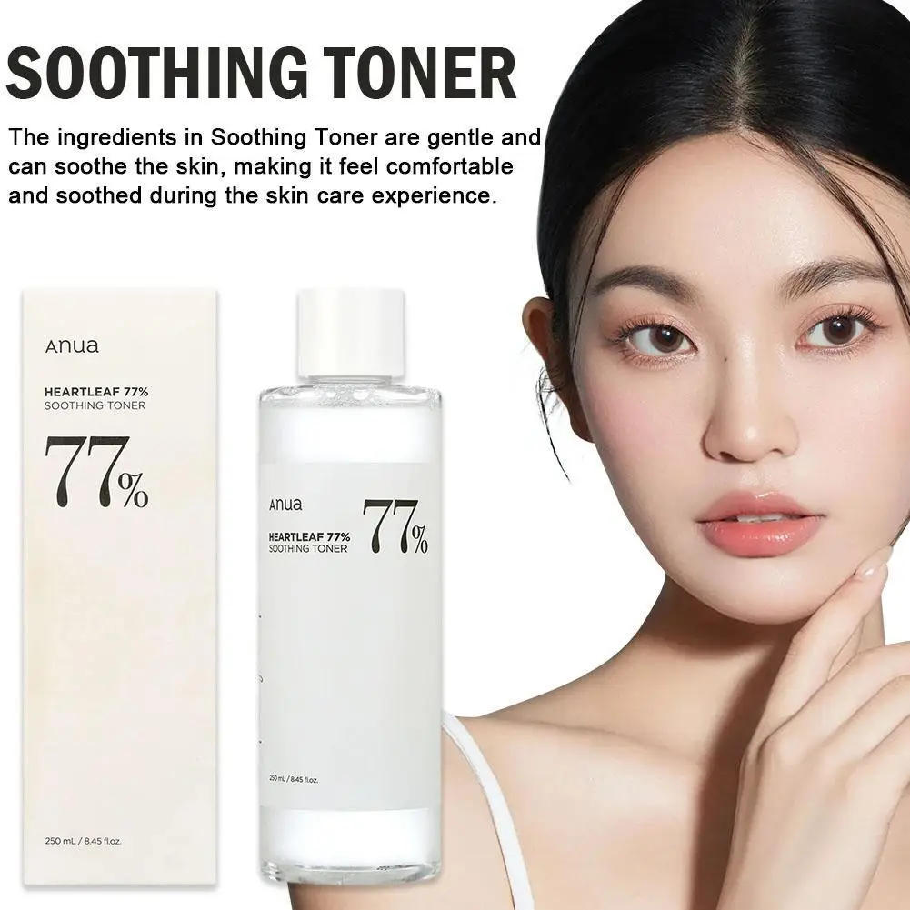 Anua Heartleaf 77 Soothing Toner pH 5.5 Trouble Care, Calming Skin, Refreshing, Hydrating, Purifying, Cruelty Free for skin Care