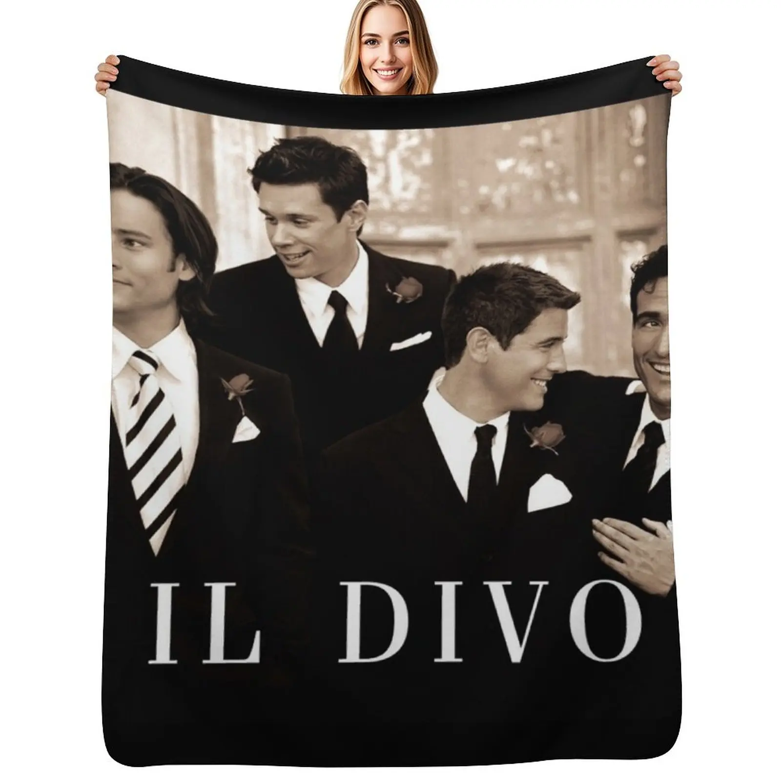 Il Divo greatest hits Throw Blanket christmas gifts for babies Flannels decorative Soft Beds Furrys Blankets
