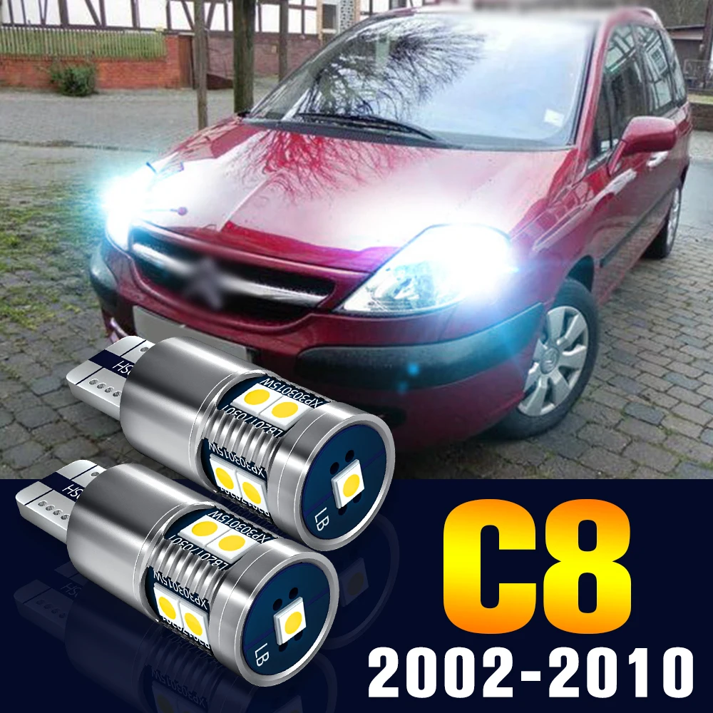 

2pcs LED Clearance Light Bulb Parking Lamp For Citroen C8 2002-2010 2003 2004 2005 2006 2007 2008 2009 Accessories