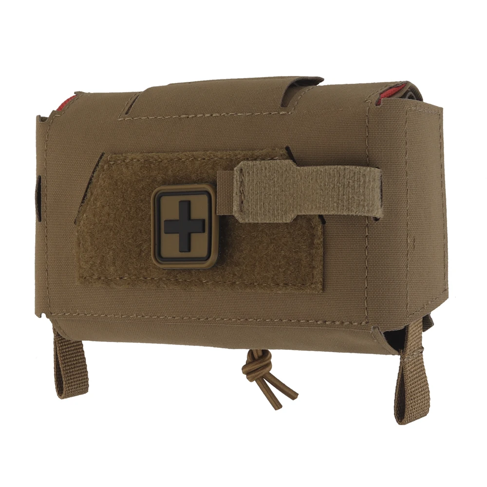 

Тактическая медицинская первая помощь Сплит-дизайн MOLLE Сумка первой помощи Компактная медицинская сумка V3 Адаптируется к поясу шириной менее 5 см