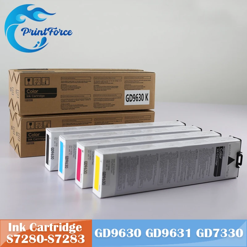 S-7280 S-7281 S-7282 S-7283 Ink Cartridge for Riso GD9630 GD9631 GD7330 GD 9630 9631 7330