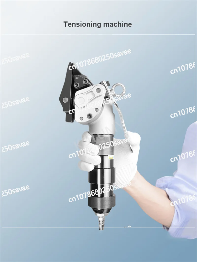 هوائي بالكامل 19/25/32 مللي متر سبليت نوع الصلب قطاع الشد وقطع آلة التعبئة حزام ناقل من الفولاذ الربط أداة #4