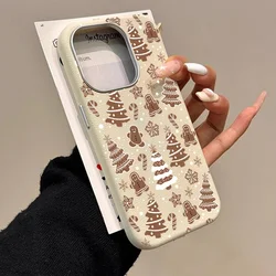 Christmas Tree Graphic Phone Case For iPhone 17 16 15 14 13 12 11 Pro Max X XR XS SE2 8 7 Plus Pro Air Matte Leather Back Cover