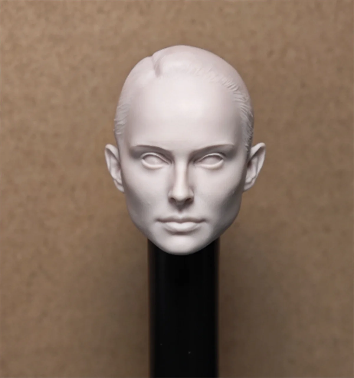 Natalie Portman Head Carving Sculpt Unpainted Customize  Singer Actor   Model 1/6 Scale Action Figure  Soldier Body Toys