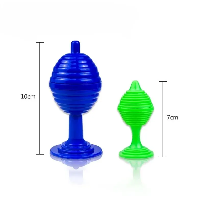 Vase and Ball Magic Trick Puzzle Children Toys Environmentally The Ball Disappeared and Reappeared Close-up Magic Props