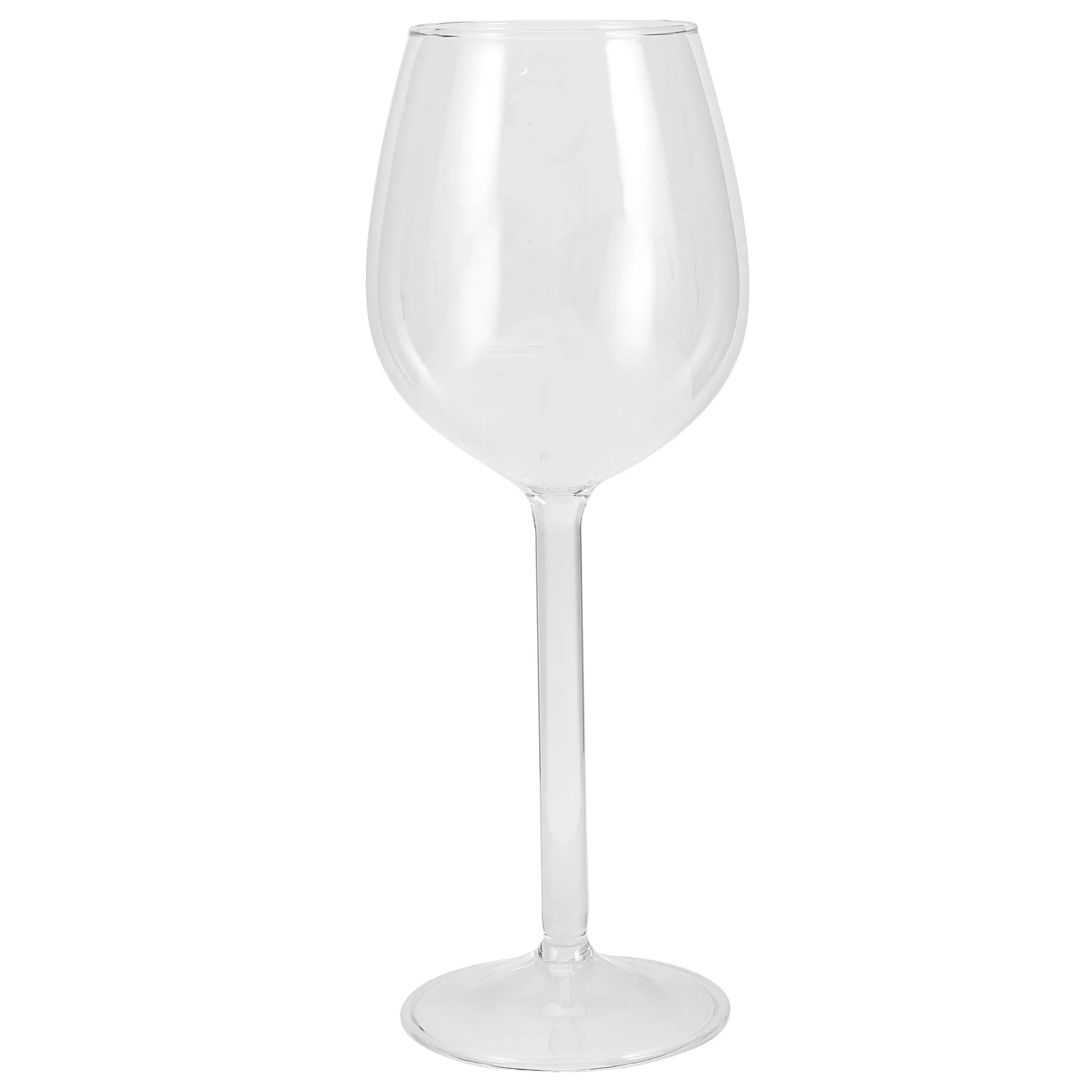 

Pink Flamingo Wine Glass Pair Tall Footed Glass Cocktail Cups for Party Bar Decor Household Crystal Goblet Use