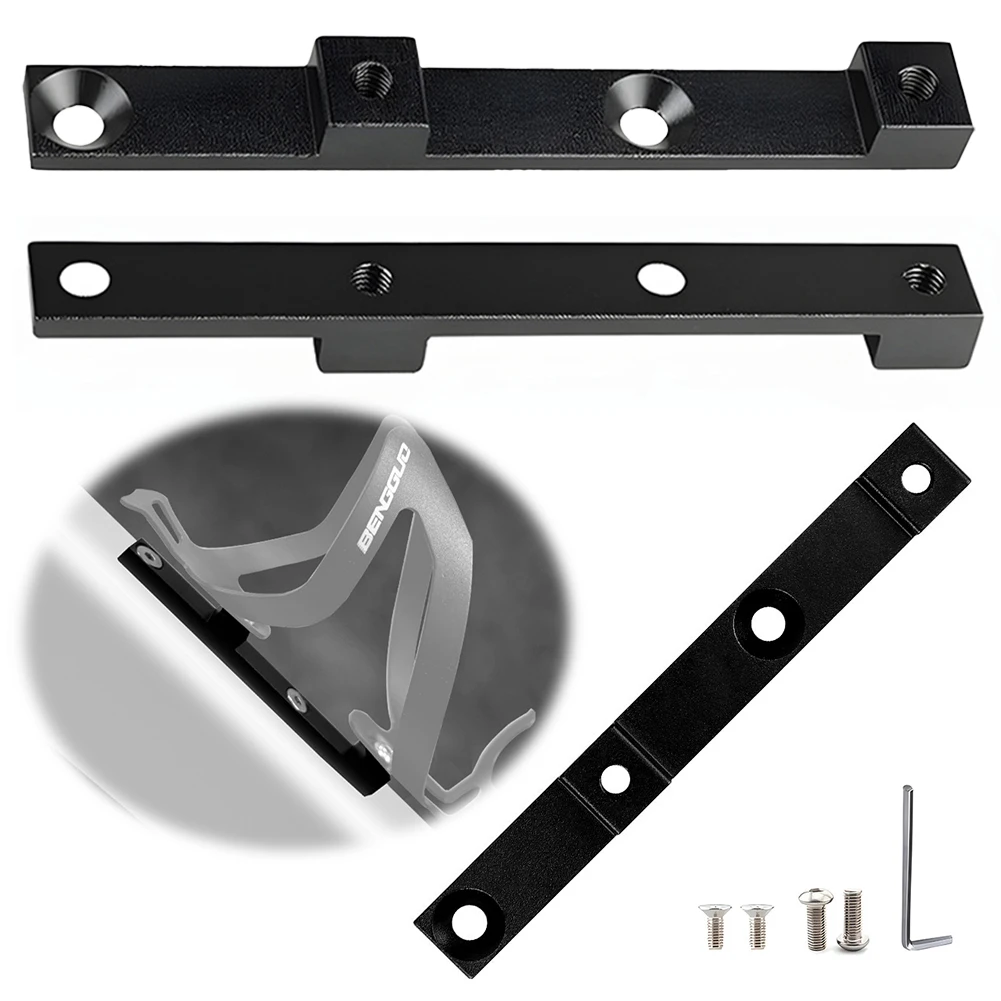 سبائك الألومنيوم دراجة حامل الزجاجات محول حامل الزجاجات ثقب موقف الضابط الدراجات زجاجة حامل محول ملحقات الدراجة #1