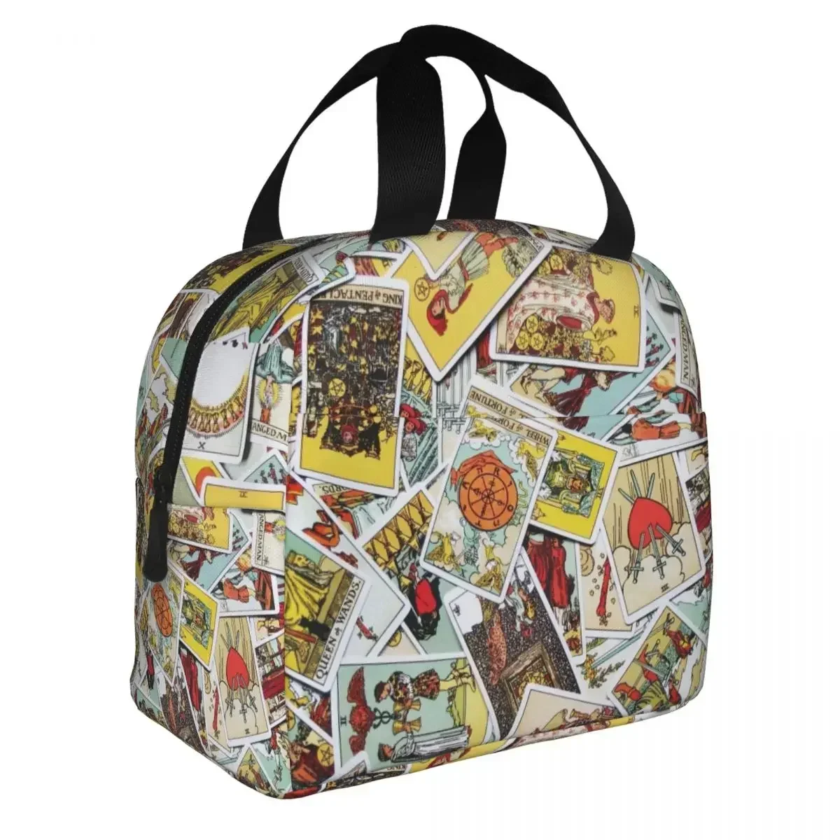 Tarot Card Collection Insulated Lunch Bag Leakproof Lunch Container Thermal Bag Lunch Box Tote Office Travel Food Handbags