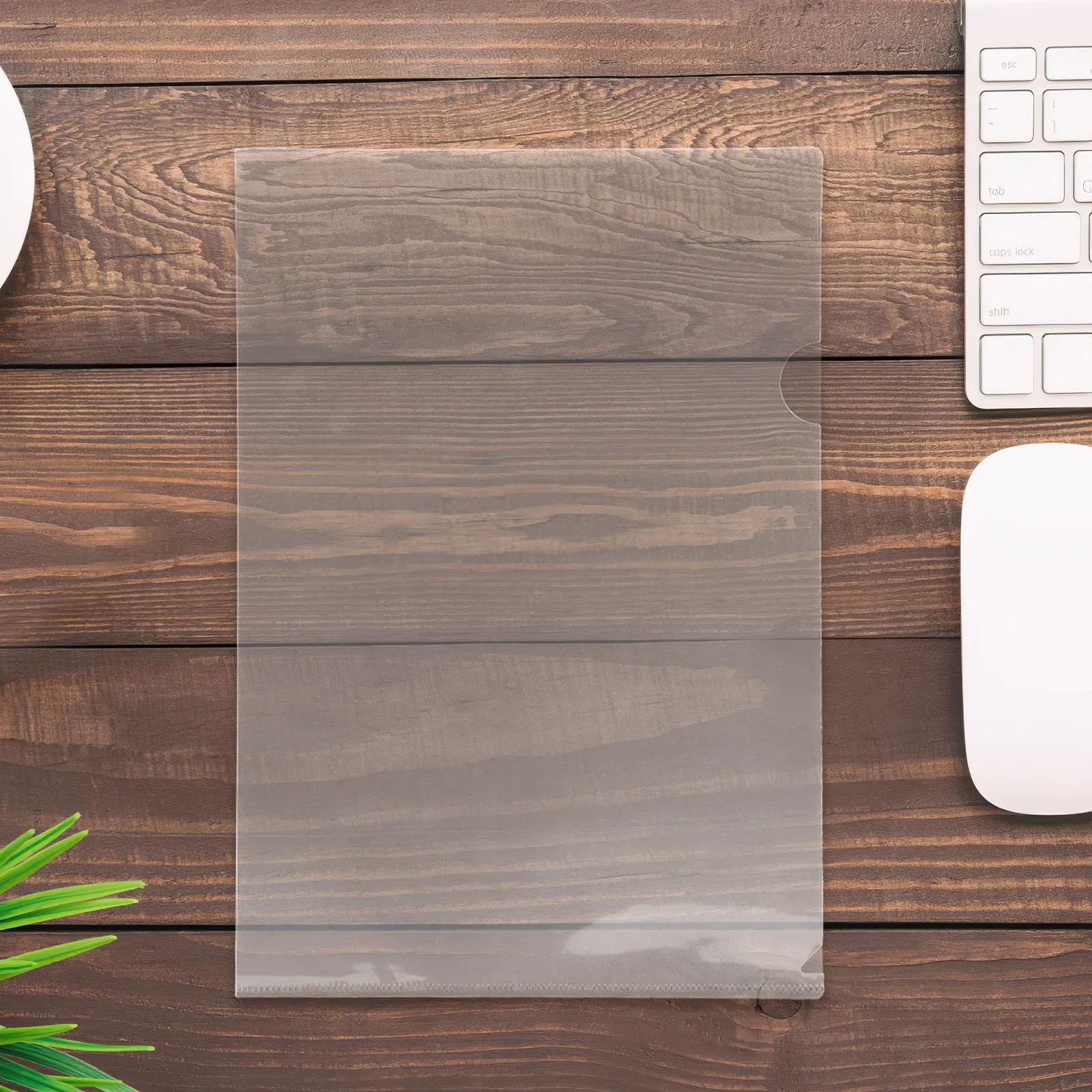 

24 шт. прозрачных папок для документов формата А4, L-образные прозрачные папки для хранения бумаг в школе и офисе, пластиковые протекторы для листов, для отчетов