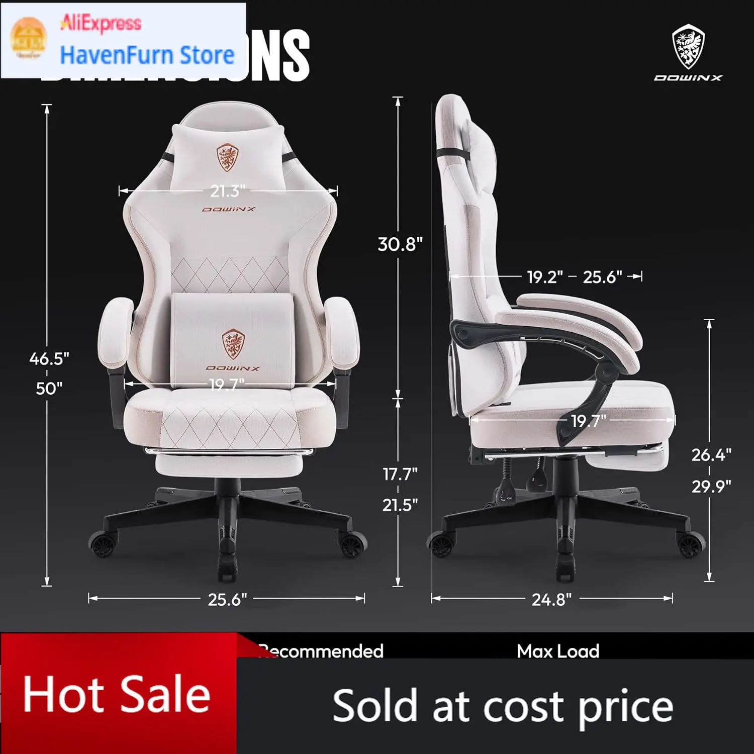 

Игровое кресло с пружинной подушкой, высокой спинкой, эргономичное, вращение на 360° ° Вращающееся кресло для офиса и игр, с массажной функцией и поддержкой поясницы S