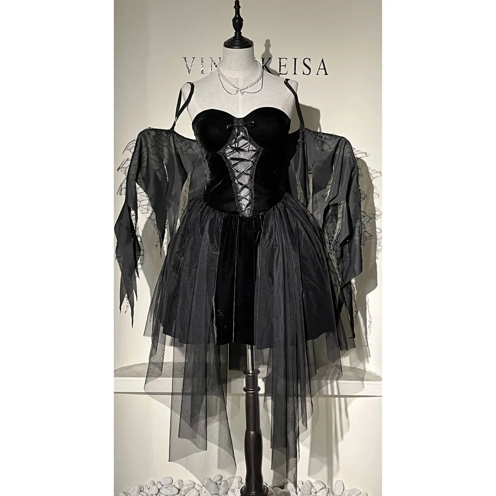

Bla Angel loween Costume SXL Women's Traditional Clothing Stage Performance Faionable Sexy Angelic Outfit for Parties