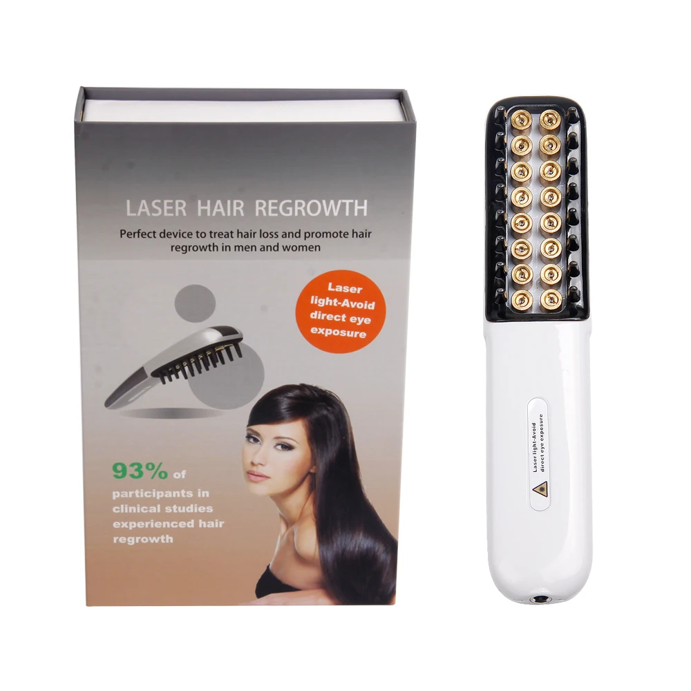 660nm Diode Laser Hair Comb for Hair Growth / Hair Growth Laser Machine for Home Use