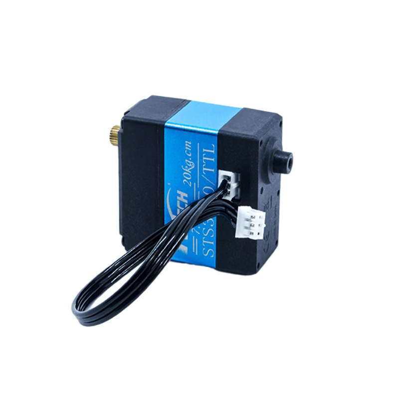 Servo 25KG Metal Gear 360 Degree Double Shaft With Feedback Smart Servo for DIY Programming Educational Robots Industry Service