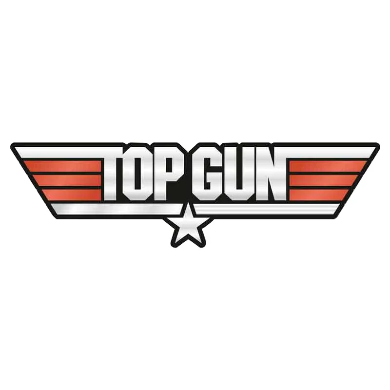 

New Creative for Top Gun Atv Rv Car Sticker Decal Car Window Decorative Vinyl Scratches Waterproof PVC