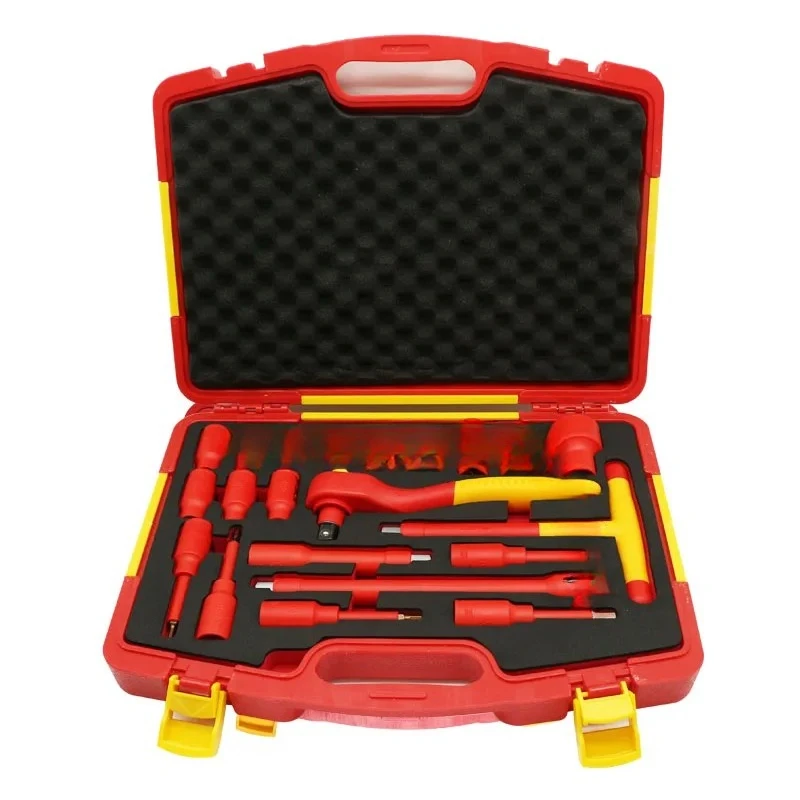 Tool Screwdriver Sleeve Large Flying Insulated Sleeve Insulated Sleeve Ratchet Wrench Set Electrician Open End Wrench