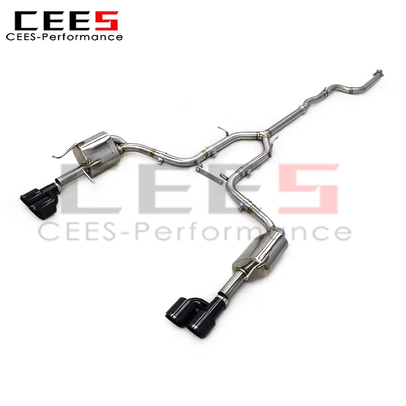 

cees Electric Catback for Mercedes-Benz C180/C200/C260/C250 W204 1.6T/1.8T 2007-2014 SUS304 Performance Y Pipe Catback Muffler